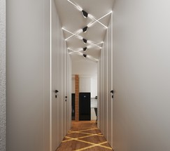 Универсальный уличный светильник 1630 TECHNO LED черный