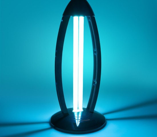 Настольная лампа Бактерицидный светильник UVL-001 Черный