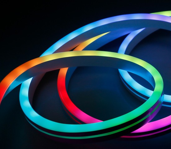 Набор гибкого неона SLS 02 RGB IP 65 односторонний мульти, 5м