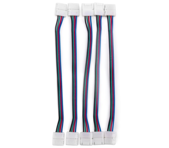 Коннектор для ленты Бегущая волна гибкий двусторонний (5pkt)