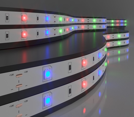 Лента светодиодная 5050 12V 30Led 7,2W RW IP20 Бегущая волна (5050 12V 30Led 7,2W RW IP20 (5m))