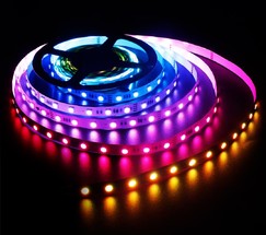 Лента светодиодная 5050 12V 30Led 7,2W RW IP20 Бегущая волна (5050 12V 30Led 7,2W RW IP20 (5m))