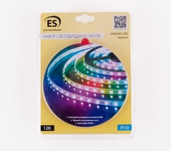 Набор светодиодной ленты 5m 5050 12V 60Led 14,4W IP20 RGB мульти (SLS 01 RGB IP 20)