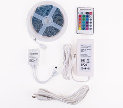 Набор светодиодной ленты 5m 5050 12V 60Led 14,4W IP20 RGB мульти (SLS 01 RGB IP 20)