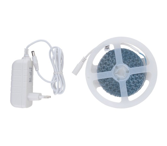 Набор светодиодной ленты 5m 2835 12V 120Led 9.6W IP20 6500K холодный белый (SLS 01 WW IP 20)