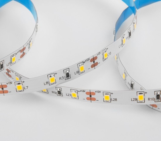 Набор светодиодной ленты 5m 2835 12V 60Led 4,8W IP20 3300K теплый белый (SLS 01 CW IP 20)
