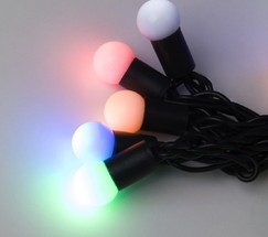 Уличная гирлянда 400-103 мульти с эффектом мерцания 10м IP65