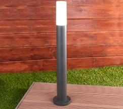 Универсальный уличный светильник 1419 TECHNO серый