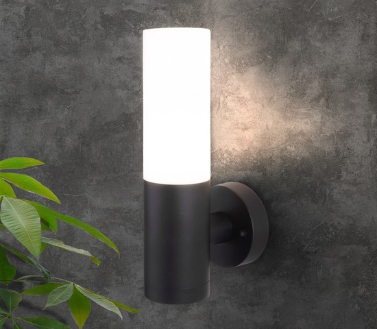 Универсальный уличный светильник 1418 TECHNO чёрный