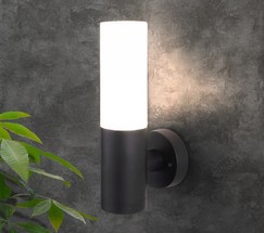 Универсальный уличный светильник 1418 TECHNO чёрный