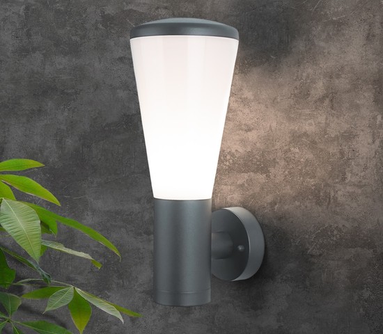 Универсальный уличный светильник 1416 TECHNO серый