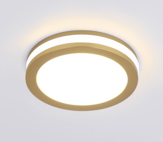 Точечный светильник DSKR80 5W 4200K SGD золото матовый