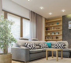 Точечный светильник DSKR80 5W 4200K SGD золото матовый