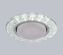 Точечный светильник 3022 GX53 CL прозрачный для Леруа