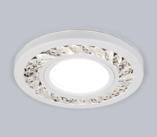 Точечный светильник 8355 MR16 CL/WH прозрачный/белый для Леруа