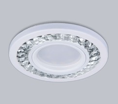 Точечный светильник 8355 MR16 CL/WH прозрачный/белый для Леруа