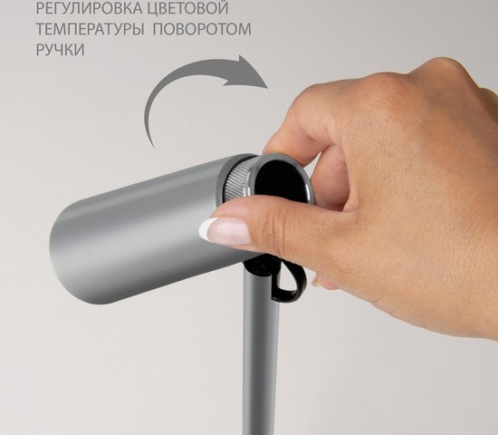 Настольная лампа Joel серебро/хром (TL70190)