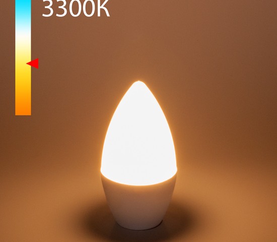 Лампа Свеча СD LED 8W 3300K E14 (BLE1402)