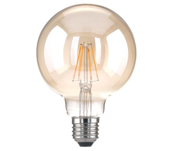 Лампа Classic F 6W 3300K E27 (G95 тонированный) (BLE2704)