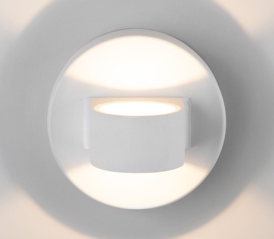 Универсальный уличный светильник 1523 TECHNO LED Glow белый