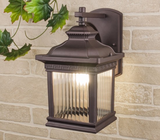 Универсальный уличный светильник Sargas D кофе (GL 1027D)