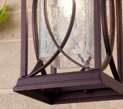 Универсальный уличный светильник Spica H кофе (GL 1026H)