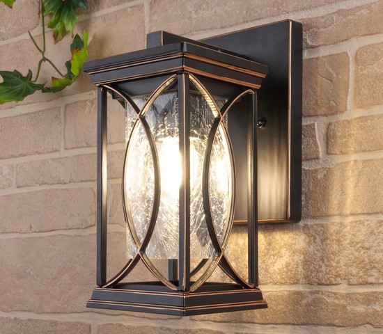 Универсальный уличный светильник Spica D черное золото (GL 1026D)