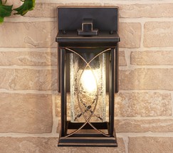 Универсальный уличный светильник Spica D черное золото (GL 1026D)