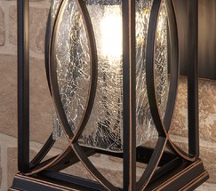 Универсальный уличный светильник Spica D черное золото (GL 1026D)