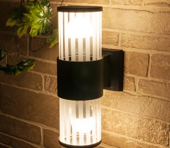 Универсальный уличный светильник 1411 TECHNO чёрный