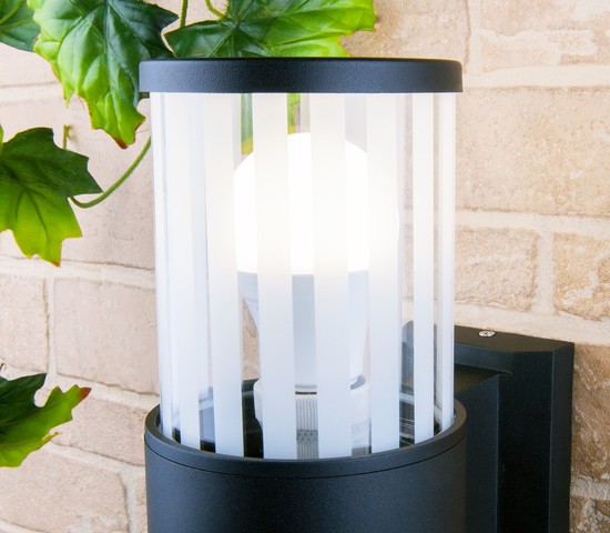 Универсальный уличный светильник 1411 TECHNO чёрный