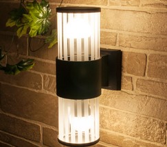 Универсальный уличный светильник 1411 TECHNO чёрный