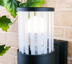 Универсальный уличный светильник 1411 TECHNO чёрный