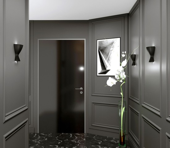 Подсветка интерьерная Eos LED чёрный (MRL LED 1021)